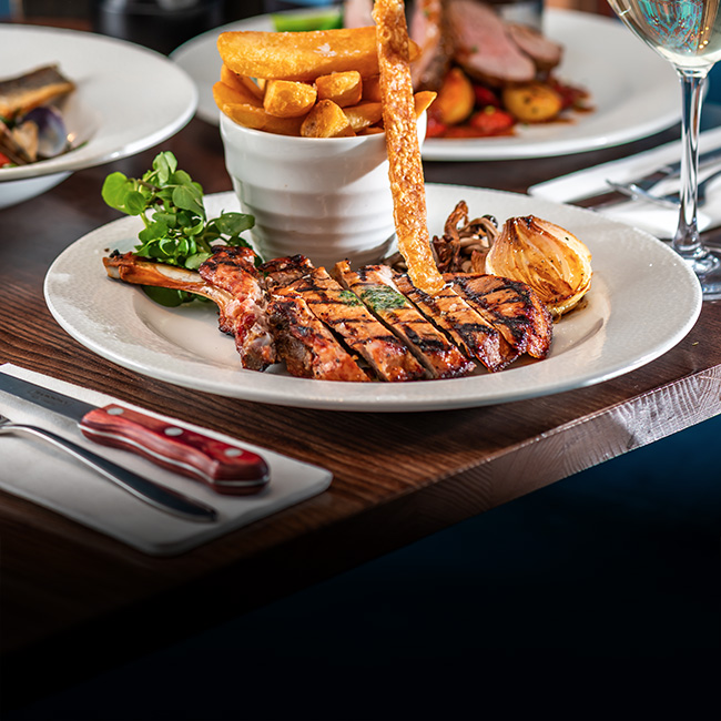 A La Carte menu at The Warren