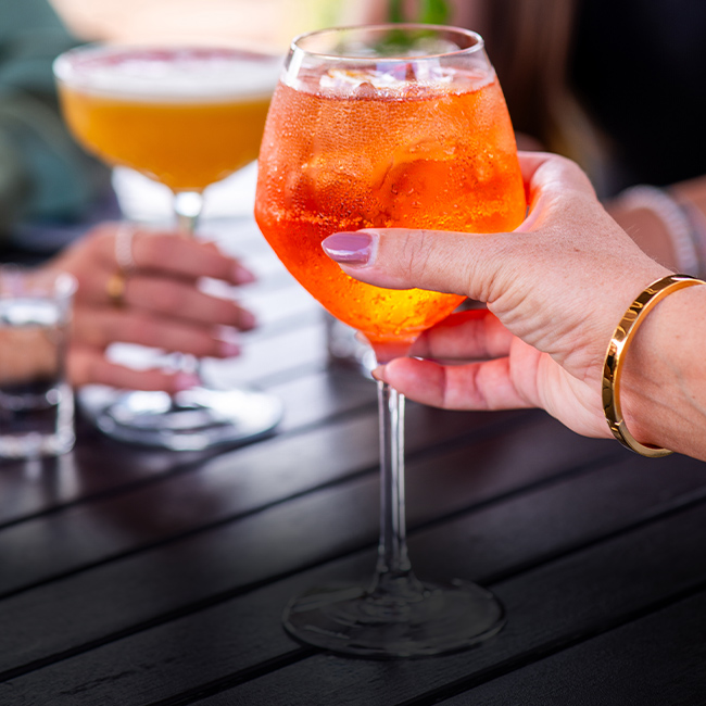 Wine & Drinks menu at The Warren