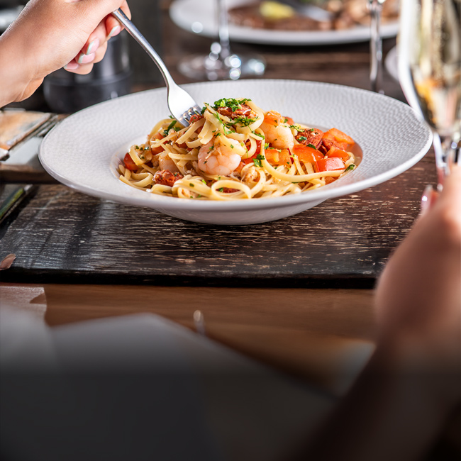 Dessert menu at The Warren